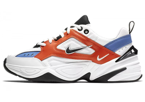 Мужские кроссовки Nike M2k Tekno белые с синим